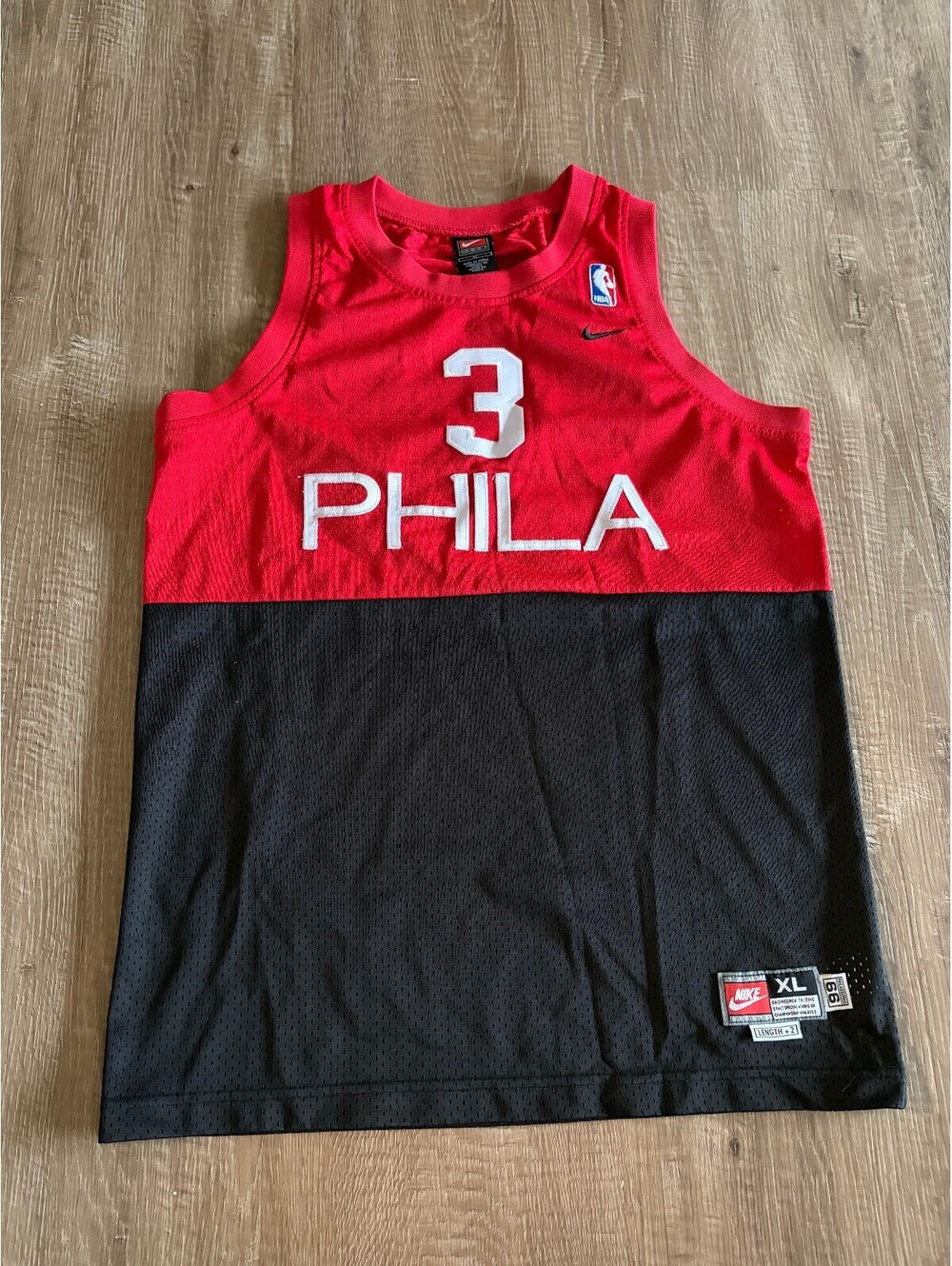 Nike Allen Iverson 76ers Jersey